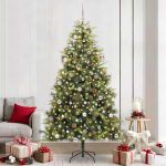 Pom de Crăciun Artificial cu Ramuri Articulare și Conuri 240 cm GartenMobel Dekor