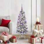 Brad de Crăciun artificial cu ramuri articulare 120 cm GartenMobel Dekor