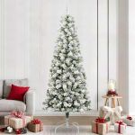 Brad de Crăciun artificial cu ramuri articulare 240 cm GartenMobel Dekor