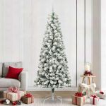 Brad de Crăciun artificial cu ramuri articulare 240 cm GartenMobel Dekor