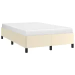 Cadru de pat fără saltea cremă 120x190 cm piele artificială GartenMobel Dekor