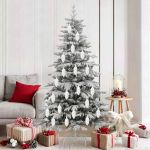 Decorațiuni pentru Pomul de Crăciun 40 pcs Alb GartenMobel Dekor