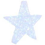 Stea 3D cu 50 LED Alb rece 55 x 53.5 x 10 cm Acril GartenMobel Dekor