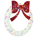 Coroană cu lumini cu bandă LED Multicolour 120 cm Acril GartenMobel Dekor