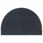 Covoraș de ușă semirotund, Gri închis, 40x60 cm, fibre de cocos GartenMobel Dekor