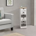 Comoda Salo WMG lemn Paulownia cu 6 sertare [en.casa] HausGarden Leisure