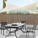 Copertina soare Sonnensegel  4 x 4 m culoarea nisipului [en.casa] HausGarden Leisure
