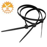 FASETE REZISTENTE UV 4.8X200MM NEGRE SET 100B EuroGoods Quality