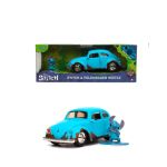 JADA DISNEY STITCH SET FIGURINA STITCH SI MASINUTA METALICA VOLKSWAGEN BEETLE SCARA 1 LA 32 SuperHeroes ToysZone