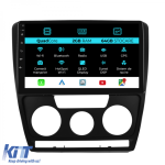 Navigatie Android Dedicata Skoda Octavia 2 (2004 - 2013), 10Inch, 2Gb Ram, 64Gb Stocare, Carplay Performance AutoTuning