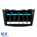 Navigatie Dedicata Suzuki Swift (2010-2017), 9Inch, 8Gb Ram, 256Gb Stocare, Carplay Performance AutoTuning
