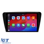 Navigatie Android Dedicata Skoda Octavia 3 (2013-2018) Display 2K, 4Gb Ram, 64Gb stocare, Bluetooth, WiFi, Waze, Carplay Performance AutoTuning