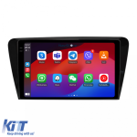 Navigatie Android Dedicata Skoda Octavia 3 (2013-2018) Display 2K, 8Gb Ram, 256Gb stocare, Bluetooth, WiFi, Waze, Carplay Performance AutoTuning