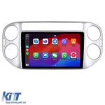 Navigatie Android Dedicata Volkswagen Tiguan (2006-2016), Display 2K, 4Gb Ram, 64Gb Stocare, Bluetooth, WiFi, Carplay Performance AutoTuning