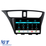 Navigatie Dedicata Honda Civic IX Hachback (2011-2017), 9Inch, 6Gb Ram, 128Gb Stocare, Carplay Performance AutoTuning
