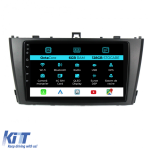 Navigatie Dedicata Toyota Avensis (2008-2015), 9Inch, 6Gb Ram, 128Gb Stocare, Carplay Performance AutoTuning