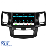Navigatie Dedicata Toyota Hilux VII (2004 - 2015), 9Inch, 4Gb Ram, 64Gb Stocare, Carplay Performance AutoTuning