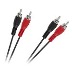 CABLU 2XRCA TATA - 2XRCA TATA 1.8M EuroGoods Quality