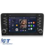 Navigatie Android Dedicata Audi A3 8P1 (2003 - 2013), 7Inch, 4Gb Ram, 64Gb Stocare, Bluetooth, WiFi, Carplay Performance AutoTuning