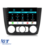 Navigatie Dedicata Bmw Seria 1 E82 E88 E81 E87 (2004-2011), 9Inch, 1Gb Ram, 32Gb Stocare, CarPlay Performance AutoTuning