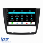 Navigatie Dedicata Bmw Seria 1 E82 E88 E81 E87 (2004-2011), 9Inch, 6Gb Ram, 128Gb Stocare, CarPlay Performance AutoTuning
