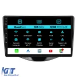 Navigatie Dedicata Peugeot 107 Citroen C1 Toyota Aygo (2014 - 2022), 9Inch, 1Gb Ram, 32Gb Stocare, Carplay Performance AutoTuning