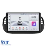 Navigatie Android Dedicata Fiat 500 (2007 - 2015), 9Inch, 4Gb Ram, 64Gb Stocare, Bluetooth, WiFi, Carplay Performance AutoTuning