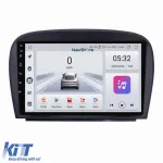 Navigatie Android Dedicata Mercedes SL R230 (2001-2011), 9Inch, 4Gb Ram, 64Gb Stocare, Bluetooth, WiFi, Carplay Performance AutoTuning