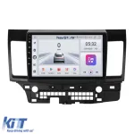 Navigatie Android Dedicata Mitsubishi Lancer (2007-2013), 9Inch, 4Gb Ram, 64Gb Stocare, Bluetooth, WiFi, Carplay Performance AutoTuning