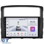 Navigatie Android Dedicata Mitsubishi Pajero (2006 - 2018), 9 Inch, 4Gb Ram, 64Gb stocare, Bluetooth, WiFi, Carplay Performance AutoTuning