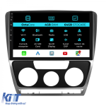 Navigatie Android Dedicata Skoda Octavia 2 (2004 - 2013), 10Inch, 4Gb Ram, 64Gb Stocare, Carplay Performance AutoTuning