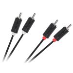 CABLU 2RCA - 2RCA TATA CABLETECH STANDARD 1M EuroGoods Quality