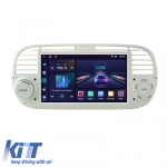 Navigatie Dedicata Fiat 500 (2007-2015), 7Inch, 2Gb Ram, 32Gb stocare, Apple Carplay Android Auto Performance AutoTuning