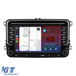 Navigatie Dedicata Skoda, 7Inch, 4Gb Ram, 64Gb stocare, Apple Carplay Android Auto Performance AutoTuning