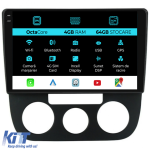 Navigatie Dedicata Volkswagen Golf5 Jetta (2004-2009), 10Inch, 4Gb Ram, 64Gb Stocare, Carplay - Clima Manuala Performance AutoTuning