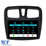 Navigatie Dedicata Dacia Logan Sandero (2012-2020), 9Inch, 8Gb Ram, 256Gb Stocare, Carplay Performance AutoTuning