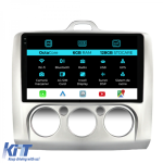 Navigatie Dedicata Ford Focus (2004-2012), 9Inch, 6Gb Ram, 128Gb Stocare, Carplay, Clima manuala Performance AutoTuning
