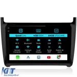 Navigatie Dedicata Volkswagen Polo (2009-2018),QuadCore, 9Inch, 4Gb Ram, 64Gb Stocare, Carplay Performance AutoTuning