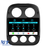 Navigatie Dedicata Jeep Compass (2010-2016), 10Inch, 6Gb Ram, 128Gb Stocare, Carplay Performance AutoTuning