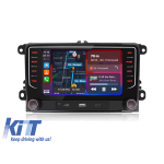 Navigatie Dedicata Volkswagen, 7Inch, 4Gb Ram, 64Gb stocare, Apple Carplay Android Auto Performance AutoTuning