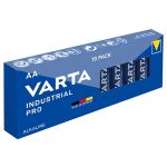 10 BATERII ALCALINE LR06 INDUSTRIAL PRO VARTA EuroGoods Quality