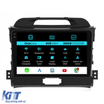 Navigatie Dedicata Kia Sportage (2010-2016), 9Inch, 8Gb Ram, 256Gb Stocare, Carplay Performance AutoTuning