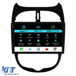 Navigatie Dedicata Peugeot 206 (2001-2008), 9Inch, 2Gb Ram, 32Gb Stocare, Carplay Performance AutoTuning