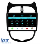 Navigatie Dedicata Peugeot 206 (2001-2008), 9Inch, 8Gb Ram, 256Gb Stocare, Carplay Performance AutoTuning