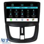 Navigatie Dedicata Peugeot 207 (2006-2015), 9Inch, 6Gb Ram, 128Gb Stocare, Carplay Performance AutoTuning