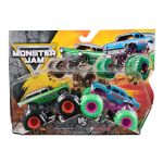 MONSTER JAM SET 2 MASINUTE METALICE AVENGER SCARA 1 LA 64 SuperHeroes ToysZone