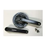 Angrenaj Shimano FC MT101, 40/30/22T, brate 175 mm, 9 viteze, fara aparatoare,negru Ultimate FactoryBikes