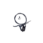 Frana spate pe disc hidraulica JAK, furtun 1700 mm, adaptor IS, rotor 160 mm Ultimate FactoryBikes