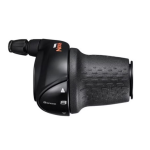 Maneta schimbator Shimano Nexus, 8 viteze, ASLC60008DXL165L, cablu 1650 mm, negru, fara maneta frana Ultimate FactoryBikes