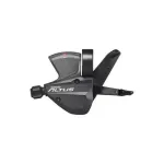 Maneta schimbator stanga Shimano Altus SL M370, 3 viteze, cablu 2050 mm, cu indicator optic, negru Ultimate FactoryBikes